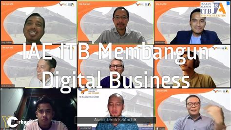 Iae Itb Peran Iae Itb Membangun Bisnis Digital Di Indonesia Youtube