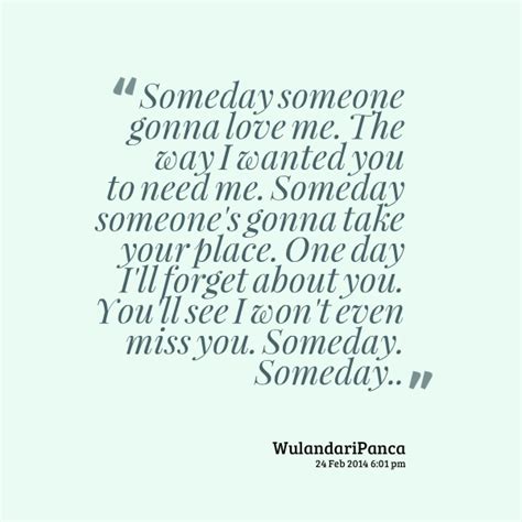 Someone To Love Me Quotes Quotesgram