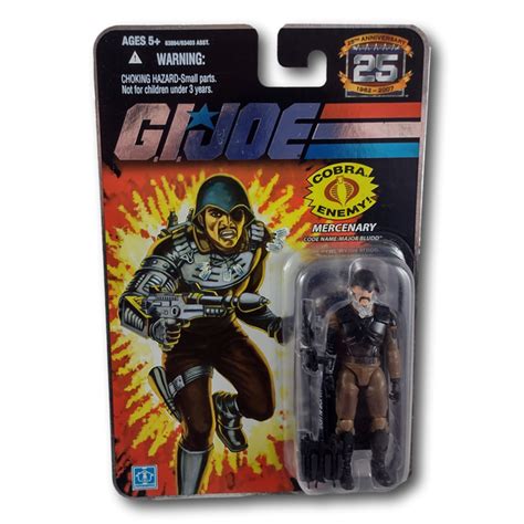 Gi Joe 25th Anniversary Major Bludd Mercenary Action Figure