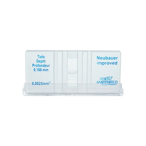 Disposable Hemocytometer Neubauer Cell Glass Blood Counting Chamber For