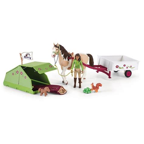 Schleich Horse Club Sarahs Camping Adventure Playset