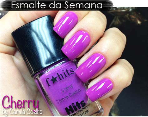 Esmalte Da Semana Cherry By Camila Coelho Camila Coelho