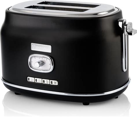 Westinghouse Retro Wasserkocher Toaster 2 Schlitze Mixer Schwarz