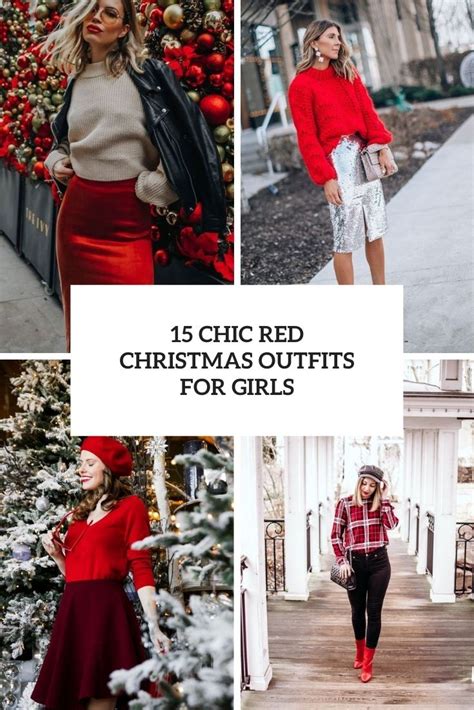 Red Christmas Outfit Archives Styleoholic