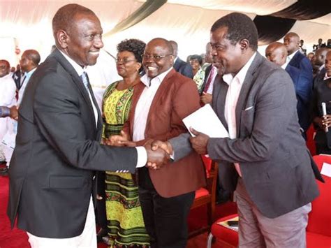 BREAKING NEWS OKIYA OMTATA AND RUTO MEETS FACE TO FACE FOR THE FIRST