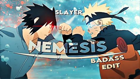 Nemesissasuke Uchiha Amv Edit Badass Youtube