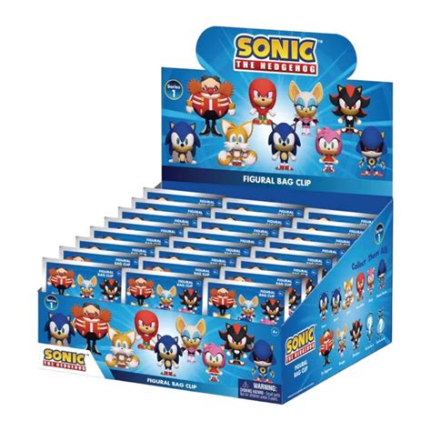 Sonic The Hedgehog Sonic Foam Hanger Clip Blind Bag Single Bag