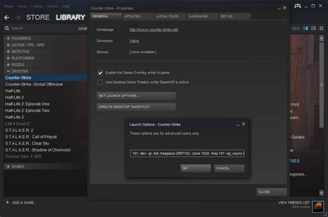 Steam Community Guide Launch Options