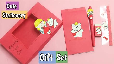 Diy Stationery Set How To Make Stationery Set At Home Kawaii