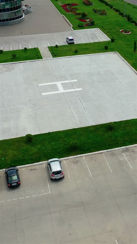 parking entrance stock video footage