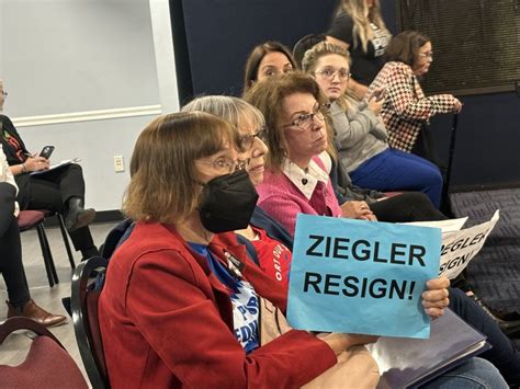 Dozens at Sarasota County School Board meeting call for Bridget Ziegler ...