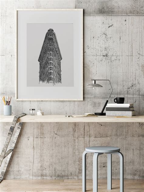 Flatiron Building Art Unique Architecture Print New York - Etsy
