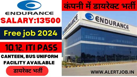 Endurance Technologies Job Vacancy 2024 Job In Sanad GIDC