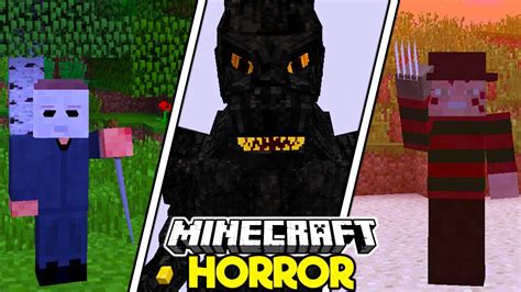 Minecraft Legends Mod Horror Characters In Minecraft Youtube