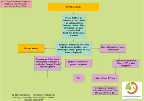 Algoritmos De Diagnóstico Y Tratamiento De Síntomas Diarrea Gastro