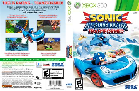 Viewing full size Sonic & All Stars Racing Transformed box cover