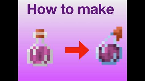 How To Make A Splash Potion In Minecraft Youtube