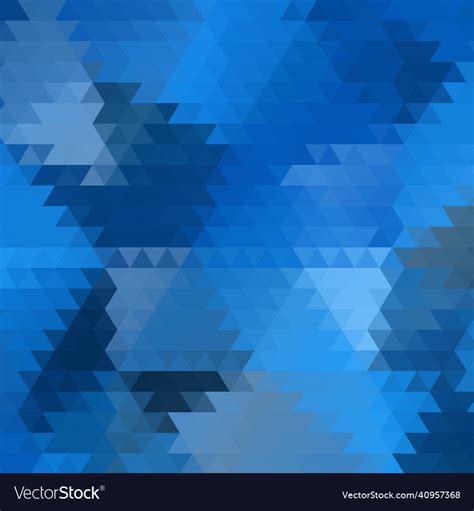 Dark Blue Triangle Background Eps 10 Royalty Free Vector