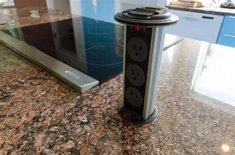 Pop Up Electrical Outlet 2 Kitchen Island Electrical Outlet Kitchen