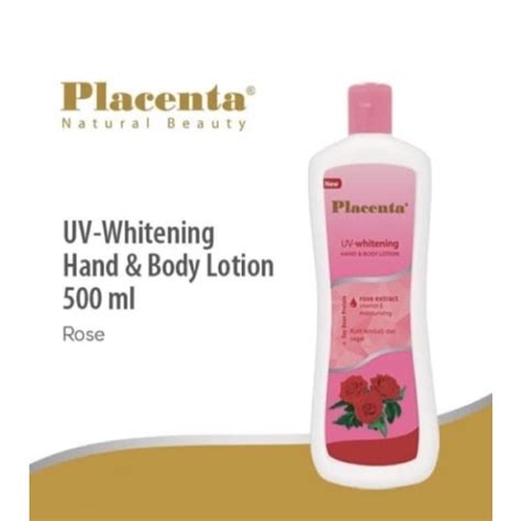 Jual Placenta Uv Whitening Hand Body Lotion Ml Shopee Indonesia