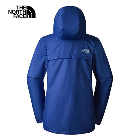 The North Face 北面 女款藍色防水透氣保暖連帽三合一外套88rykor Pchome 24h購物