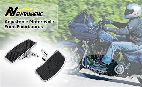 Amazon Adjustable Motorcycle Floorboards Front Passenger Foot Pegs