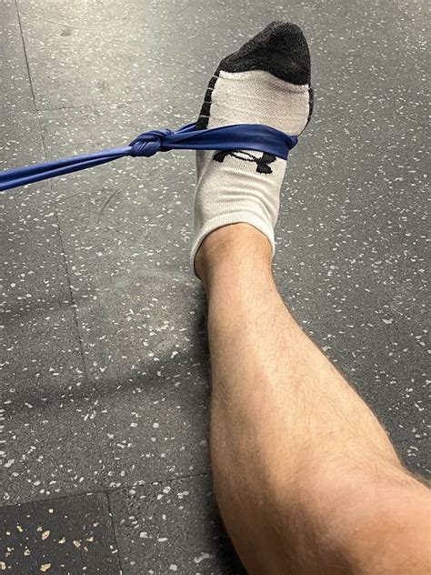 4 Way Ankle Theraband Exercises Rehab 49