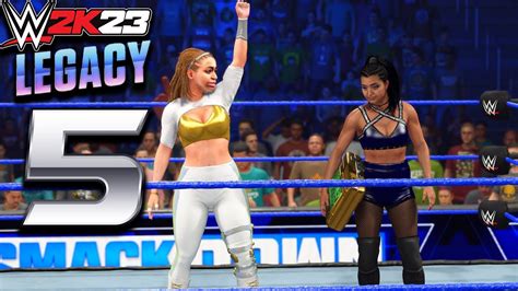 WWE 2K23 MyRise The Legacy Legend Difficulty Part 5 Keep Your