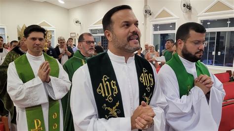 Santa Missa Padre Robson De Oliveira Ao Vivo De Mogi Das Cruzes