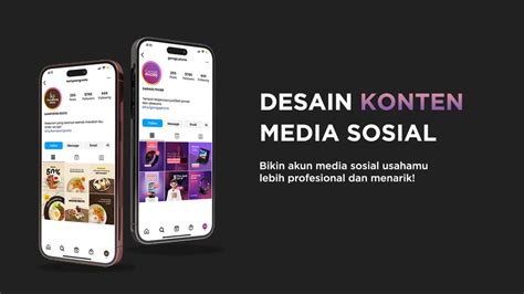 Desain Konten Media Sosial Instagram Feeds Dan Story