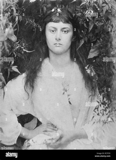 Alice Liddell In 1872 Photogravure By Julia Margaret Cameron Stock