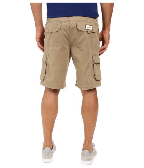 Quiksilver Cotton Everyday Deluxe Cargo Shorts In Natural For Men Lyst