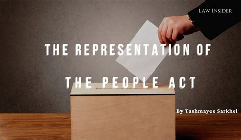 Representation Of People Act Section 62 5 An Explanation Law