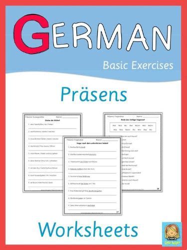 German Grammar Worksheets Learn German Smarter Learn German German Grammar German