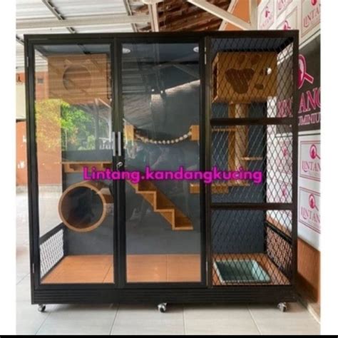 Jual Custom Kandang Kucing Cat Home Catquarium Cat Room Sultan Moderen