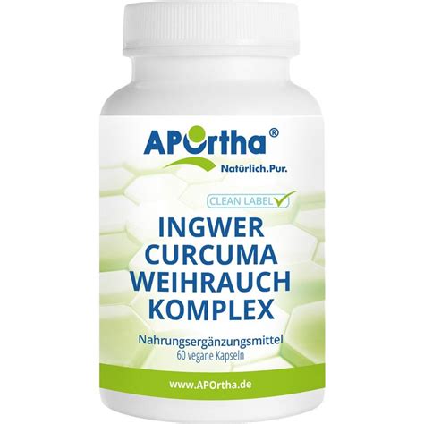 Ingwer Curcuma Weihrauch Komplex Kapseln St Ck Online Kaufen