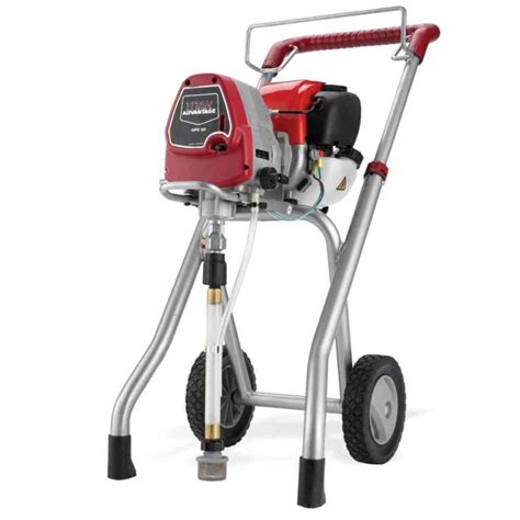 Titan Gpx 33 Advantage Gas Airless Paint Sprayer 0290001 The Home Depot