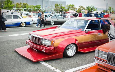 Japanese Bosozoku Cars Low Offset