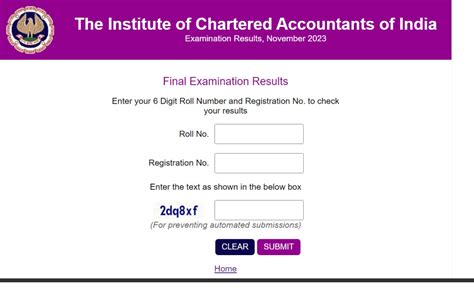 Icai Ca Intermediate Final November Results Declared Check Steps