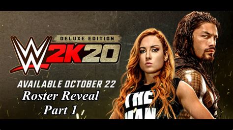 Wwe K Roster Reveal Part Youtube