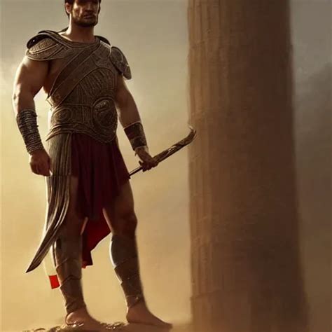 Henry Cavill Is A Roman Gladiator Gorgeous Amazing Stable Diffusion