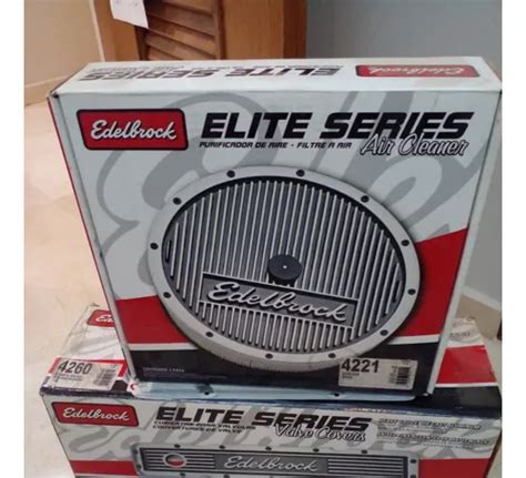 Filtro Aire Edelbrock Elite Series Nuevo Mercadolibre