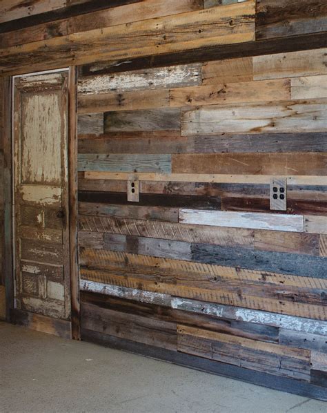 Barnwood Accent Wall | Barnwood accent wall, Farmhouse decor living ...