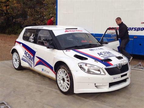 GALICIA RALLYE TEAM Xevi Pons Ya Rueda Con El Skoda Fabia S2000