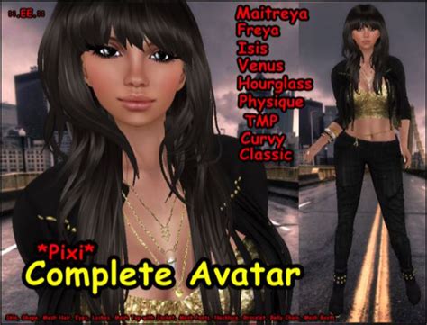 Second Life Marketplace Ee Complete Avatar Pixi