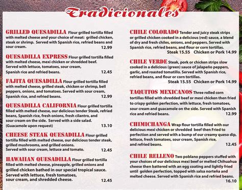 Burrito Express Athens Al Menu Updated July 2024