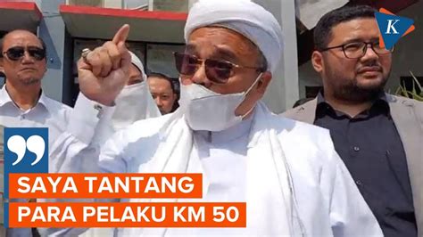 Full Momen Rizieq Shihab Bebas Murni Tantang Pelaku Penembakan Km