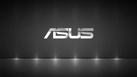 HD wallpaper: ASUS, logo, digital art, grey, monochrome | Wallpaper Flare