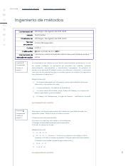 examen puntos extra semana 1 pdf Mis cursos Ingeniería de métodos