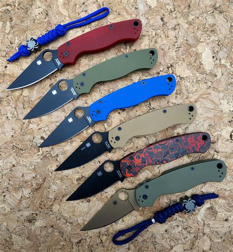 My Favorite Spyderco Paramilitary 2 Exclusives🔥 If you could only pick ...